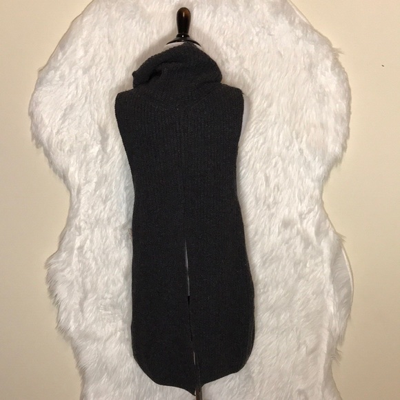 Free People Gray Need It Now Sleeveless Turtleneck - Picture 5 of 8